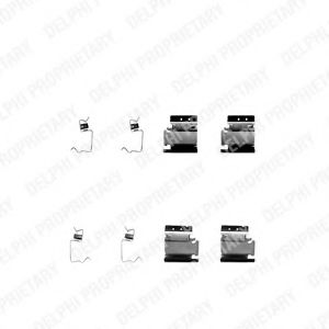 DELPHI LX0313 Комплектующие, колодки дискового тормоза для RENAULT SCNIC II (Рено Сценик 2) DELPHI LX0313 Комплектующие, колодки дискового тормоза для RENAULT SCNIC II (Рено Сценик 2)