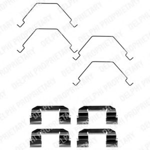 DELPHI LX0375 Комплектующие, колодки дискового тормоза для MAZDA 323 ASTINA VI (Мазда 323 астина 6) DELPHI LX0375 Комплектующие, колодки дискового тормоза для MAZDA 323 ASTINA VI (Мазда 323 астина 6)