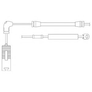 DELPHI LZ0157 Контрольный контакт, контроль слоя тормозных колодок для BMW (Бмв) DELPHI LZ0157 Контрольный контакт, контроль слоя тормозных колодок для BMW (Бмв)
