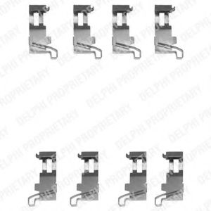 DELPHI LX0361 Комплектующие, колодки дискового тормоза для DAIHATSU GRAN MOVE (Дайхатсу Гран моvэ) DELPHI LX0361 Комплектующие, колодки дискового тормоза для DAIHATSU GRAN MOVE (Дайхатсу Гран моvэ)