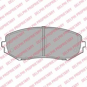 DELPHI LP2001 Тормозные колодки для SUZUKI GRAND NOMADE II (Сузуки Гранд номадэ 2) DELPHI LP2001 Тормозные колодки для SUZUKI GRAND NOMADE II (Сузуки Гранд номадэ 2)
