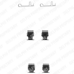 DELPHI LX0378 Комплектующие, колодки дискового тормоза для DAIHATSU SIRION (Дайхатсу Сирион) DELPHI LX0378 Комплектующие, колодки дискового тормоза для DAIHATSU SIRION (Дайхатсу Сирион)