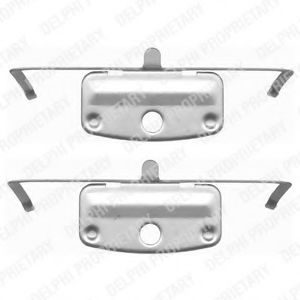 DELPHI LX0399 Комплектующие, колодки дискового тормоза для BMW (Бмв) DELPHI LX0399 Комплектующие, колодки дискового тормоза для BMW (Бмв)