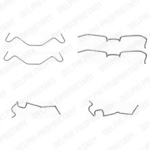 DELPHI LX0402 Комплектующие, колодки дискового тормоза для DAIHATSU CUORE V (Дайхатсу Cуорэ v) DELPHI LX0402 Комплектующие, колодки дискового тормоза для DAIHATSU CUORE V (Дайхатсу Cуорэ v)