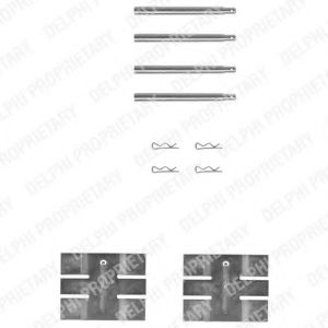 DELPHI LX0016 Комплектующие, колодки дискового тормоза для OPEL KADETT C (Опель Кадэтт c) DELPHI LX0016 Комплектующие, колодки дискового тормоза для OPEL KADETT C (Опель Кадэтт c)