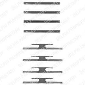 DELPHI LX0184 Комплектующие, колодки дискового тормоза для OPEL MANTA B CC (Опель Манта б cc) DELPHI LX0184 Комплектующие, колодки дискового тормоза для OPEL MANTA B CC (Опель Манта б cc)
