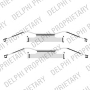 DELPHI LX0439 Комплектующие, колодки дискового тормоза для VOLKSWAGEN T4 MULTIVAN (Фольксваген Т4 мултиvан) DELPHI LX0439 Комплектующие, колодки дискового тормоза для VOLKSWAGEN T4 MULTIVAN (Фольксваген Т4 мултиvан)