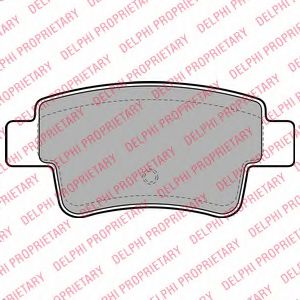DELPHI LP2055 Тормозные колодки для CITROËN C4 PICASSO I (CитроËн С4 пикассо 1) DELPHI LP2055 Тормозные колодки для CITROËN C4 PICASSO I (CитроËн С4 пикассо 1)