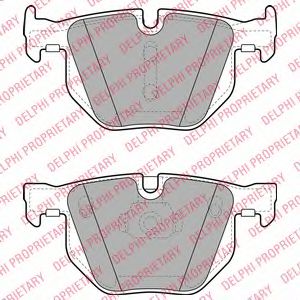 DELPHI LP2068 Тормозные колодки для BMW X6 (Бмв Х6) DELPHI LP2068 Тормозные колодки для BMW X6 (Бмв Х6)