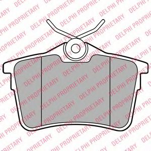 DELPHI LP2147 Тормозные колодки для PEUGEOT 308 CC (Пежо 308 сс) DELPHI LP2147 Тормозные колодки для PEUGEOT 308 CC (Пежо 308 сс)