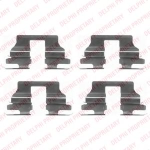DELPHI LX0404 Комплектующие, колодки дискового тормоза для HONDA SHUTTLE (Хонда Шуттлэ) DELPHI LX0404 Комплектующие, колодки дискового тормоза для HONDA SHUTTLE (Хонда Шуттлэ)