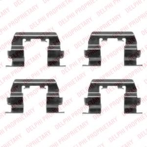 DELPHI LX0411 Комплектующие, колодки дискового тормоза для HONDA ACCORD II (Хонда Аccорд 2) DELPHI LX0411 Комплектующие, колодки дискового тормоза для HONDA ACCORD II (Хонда Аccорд 2)