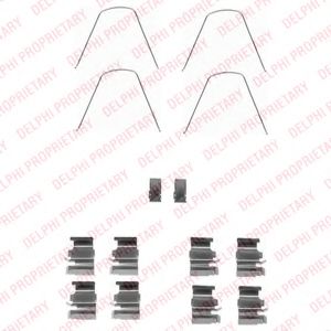 DELPHI LX0423 Комплектующие, колодки дискового тормоза для SUZUKI GRAND VITARA I (Сузуки Гранд витара 1) DELPHI LX0423 Комплектующие, колодки дискового тормоза для SUZUKI GRAND VITARA I (Сузуки Гранд витара 1)