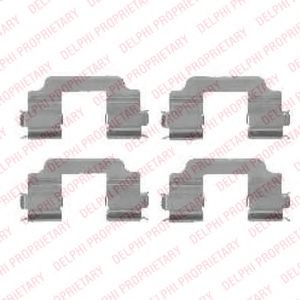 DELPHI LX0459 Комплектующие, колодки дискового тормоза для SUZUKI (Сузуки) DELPHI LX0459 Комплектующие, колодки дискового тормоза для SUZUKI (Сузуки)