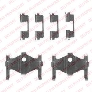 DELPHI LX0471 Комплектующие, колодки дискового тормоза для HYUNDAI FLUIDIC ELANTRA (Хендай Флуидиc элантра) DELPHI LX0471 Комплектующие, колодки дискового тормоза для HYUNDAI FLUIDIC ELANTRA (Хендай Флуидиc элантра)