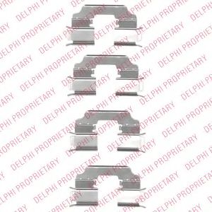 DELPHI LX0549 Комплектующие, колодки дискового тормоза для RENAULT KANGOO / GRAND KANGOO (Рено Кангу / гранд кангу) DELPHI LX0549 Комплектующие, колодки дискового тормоза для RENAULT KANGOO / GRAND KANGOO (Рено Кангу / гранд кангу)