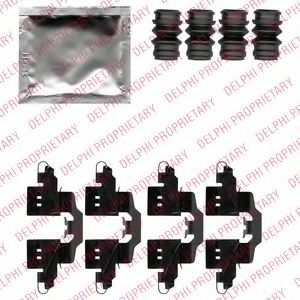 DELPHI LX0550 Комплектующие, колодки дискового тормоза для TOYOTA IQ (Тойота/тоета Иq) DELPHI LX0550 Комплектующие, колодки дискового тормоза для TOYOTA IQ (Тойота/тоета Иq)