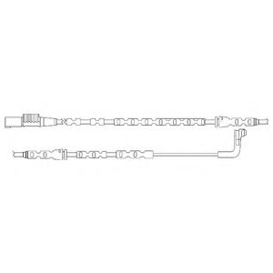 DELPHI LZ0221 Контрольный контакт, контроль слоя тормозных колодок для BMW Z4 (Бмв Z4) DELPHI LZ0221 Контрольный контакт, контроль слоя тормозных колодок для BMW Z4 (Бмв Z4)