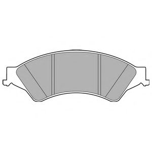 DELPHI LP2484 Тормозные колодки для FORD RANGER (Форд Рангэр) DELPHI LP2484 Тормозные колодки для FORD RANGER (Форд Рангэр)