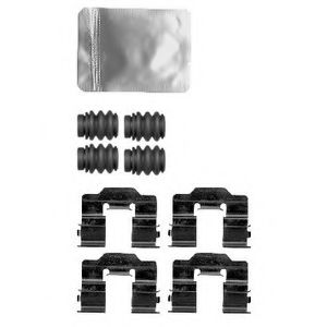 DELPHI LX0581 Комплектующие, колодки дискового тормоза для CITROËN C4 CACTUS (CитроËн С4 кактус) DELPHI LX0581 Комплектующие, колодки дискового тормоза для CITROËN C4 CACTUS (CитроËн С4 кактус)