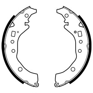 DELPHI LS2079 Тормозные колодоки 