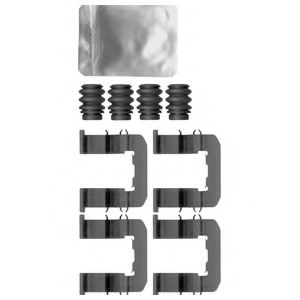 DELPHI LX0623 Комплектующие, колодки дискового тормоза для HYUNDAI I20 (Хендай И20)