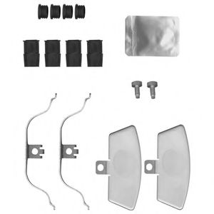 DELPHI LX0632 Комплектующие, колодки дискового тормоза для AUDI A8 (Ауди А8) DELPHI LX0632 Комплектующие, колодки дискового тормоза для AUDI A8 (Ауди А8)