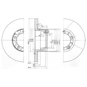 DELPHI BG2163 Тормозной диск для VOLKSWAGEN LT 28-35 I (Фольксваген Лт 28-35 и) DELPHI BG2163 Тормозной диск для VOLKSWAGEN LT 28-35 I (Фольксваген Лт 28-35 и)
