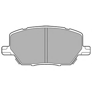 DELPHI LP3184 Тормозные колодки для JEEP RENEGADE (Джип Рэнэгадэ)