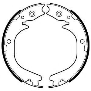 DELPHI LS2105 Тормозные колодоки 