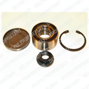 DELPHI BK1184 Комплект подшипника ступицы колеса для FORD FUSION (Форд Фьюжн) DELPHI BK1184 Комплект подшипника ступицы колеса для FORD FUSION (Форд Фьюжн)