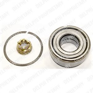 DELPHI BK1272 Комплект подшипника ступицы колеса для RENAULT (Рено) DELPHI BK1272 Комплект подшипника ступицы колеса для RENAULT (Рено)