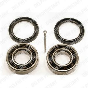 DELPHI BK304 Комплект подшипника ступицы колеса для VOLVO 340-360 (Вольво 340-360) DELPHI BK304 Комплект подшипника ступицы колеса для VOLVO 340-360 (Вольво 340-360)