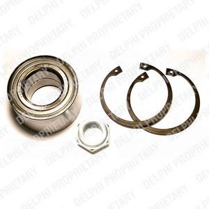 DELPHI BK339 Комплект подшипника ступицы колеса для VOLKSWAGEN JETTA II (Фольксваген Жэтта 2) DELPHI BK339 Комплект подшипника ступицы колеса для VOLKSWAGEN JETTA II (Фольксваген Жэтта 2)