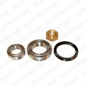 DELPHI BK361 Комплект подшипника ступицы колеса для VOLKSWAGEN LT 40-55 I (Фольксваген Лт 40-55 и) DELPHI BK361 Комплект подшипника ступицы колеса для VOLKSWAGEN LT 40-55 I (Фольксваген Лт 40-55 и)