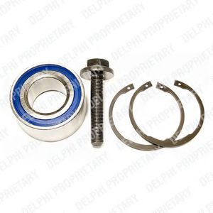 DELPHI BK408 Комплект подшипника ступицы колеса для AUDI 100 (Ауди 100) DELPHI BK408 Комплект подшипника ступицы колеса для AUDI 100 (Ауди 100)