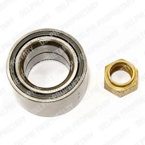 DELPHI BK466 Комплект подшипника ступицы колеса для MAZDA 626 II (Мазда 626 2) DELPHI BK466 Комплект подшипника ступицы колеса для MAZDA 626 II (Мазда 626 2)
