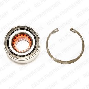 DELPHI BK584 Комплект подшипника ступицы колеса для SKODA (Шкода) DELPHI BK584 Комплект подшипника ступицы колеса для SKODA (Шкода)