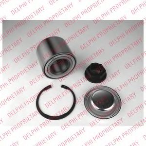 DELPHI BK1558 Комплект подшипника ступицы колеса для PEUGEOT (Пежо) DELPHI BK1558 Комплект подшипника ступицы колеса для PEUGEOT (Пежо)