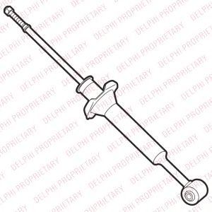 DELPHI D2252384 Амортизатор для RENAULT 9 (Рено 9) DELPHI D2252384 Амортизатор для RENAULT 9 (Рено 9)
