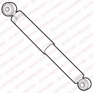 DELPHI D2252585 Амортизатор для CITROËN SAXO (CитроËн Саxо) DELPHI D2252585 Амортизатор для CITROËN SAXO (CитроËн Саxо)