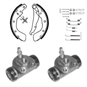 DELPHI 1049 Тормозные колодоки для DAEWOO (Дэу)
