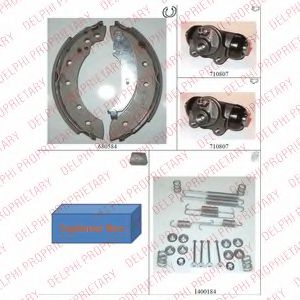 DELPHI 1064 Тормозные колодоки для RENAULT LAGUNA I (Рено Лагуна 1) DELPHI 1064 Тормозные колодоки для RENAULT LAGUNA I (Рено Лагуна 1)