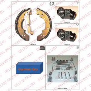 DELPHI 753 Тормозные колодоки для BMW 3 (Бмв 3) DELPHI 753 Тормозные колодоки для BMW 3 (Бмв 3)