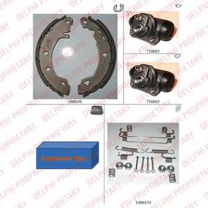 DELPHI 911 Тормозные колодоки для FIAT BRAVA (Фиат Брава) DELPHI 911 Тормозные колодоки для FIAT BRAVA (Фиат Брава)