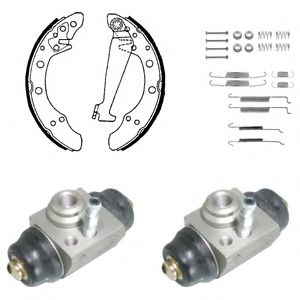 DELPHI KP1059 Тормозные колодоки для SKODA FELICIA (Шкода Фелиция) DELPHI KP1059 Тормозные колодоки для SKODA FELICIA (Шкода Фелиция)