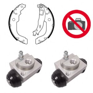 DELPHI KP1115 Тормозные колодоки для PEUGEOT 207 CC (Пежо 207 сс)