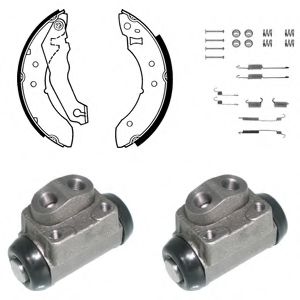 DELPHI KP699 Тормозные колодоки для FORD ESCORT III (Форд Эсcорт 3) DELPHI KP699 Тормозные колодоки для FORD ESCORT III (Форд Эсcорт 3)