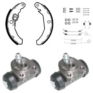 DELPHI KP735 Тормозные колодоки для FORD (Форд) DELPHI KP735 Тормозные колодоки для FORD (Форд)