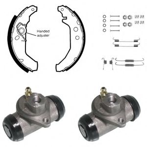 DELPHI KP824 Тормозные колодоки 